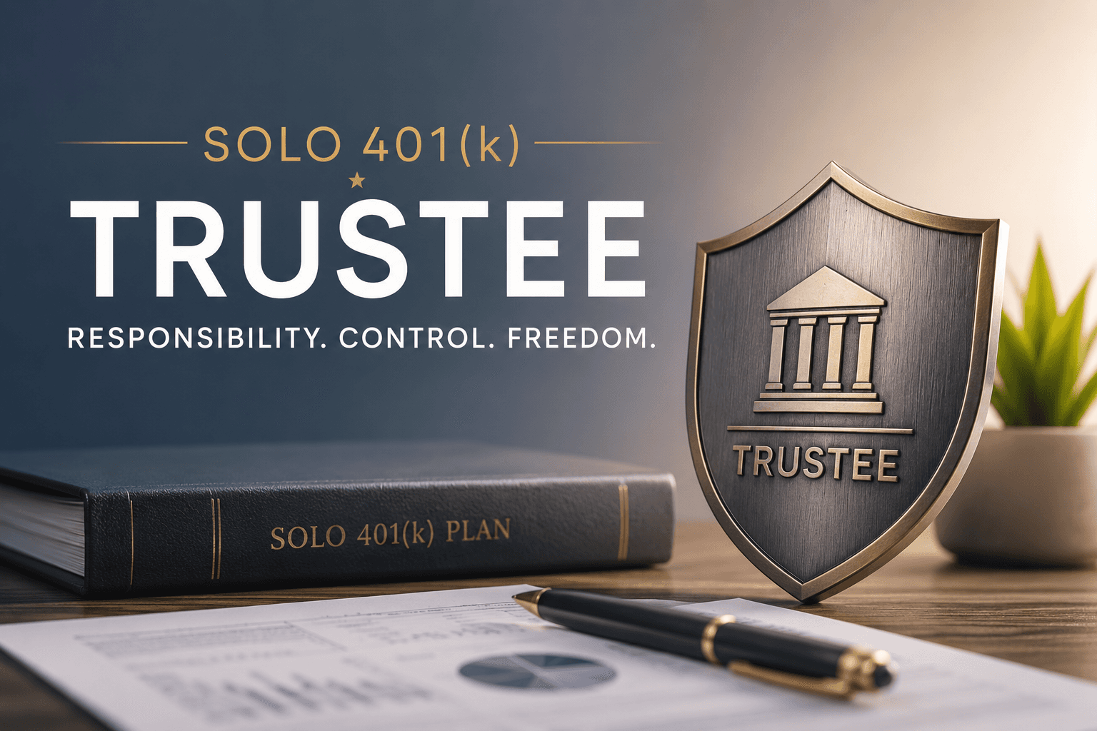 What It Means to Be the Trustee of a Solo 401(k)