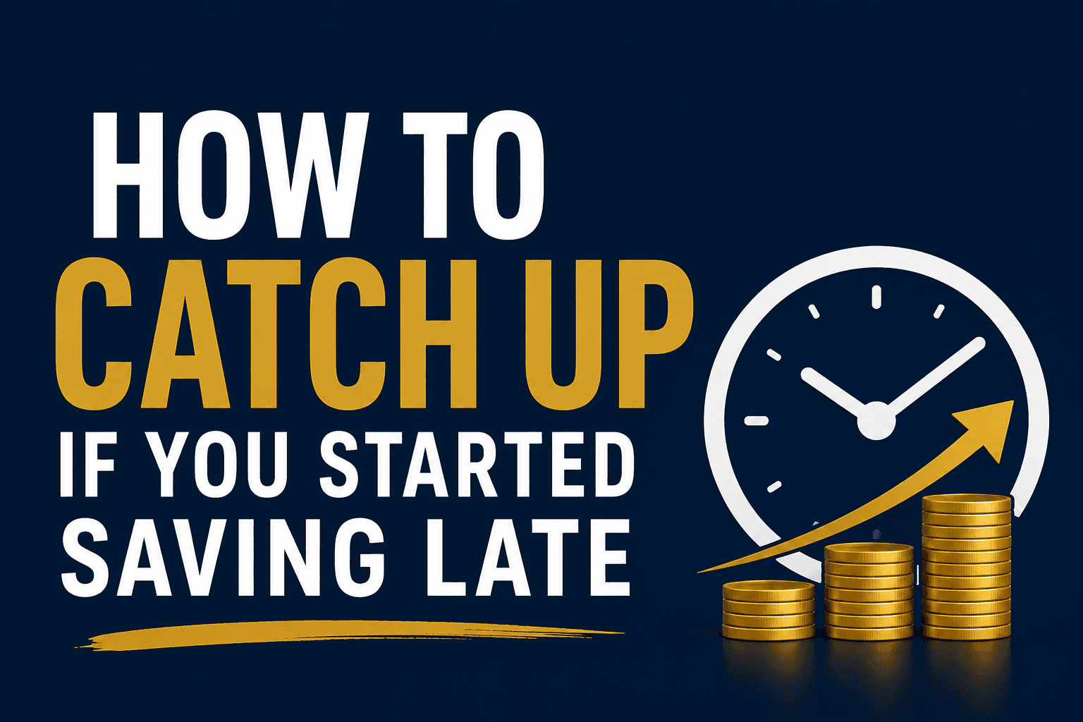 How to Catch Up If You Started Saving Late