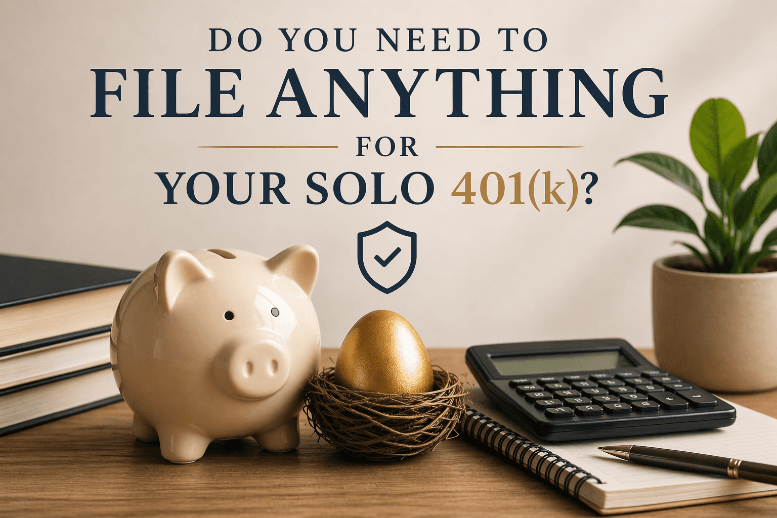 Do You Need to File Anything for Your Solo 401(k)?